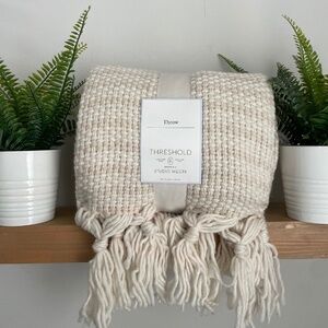 Threshold™ x Studio McGee Chunky Woven Throw Blanket.
